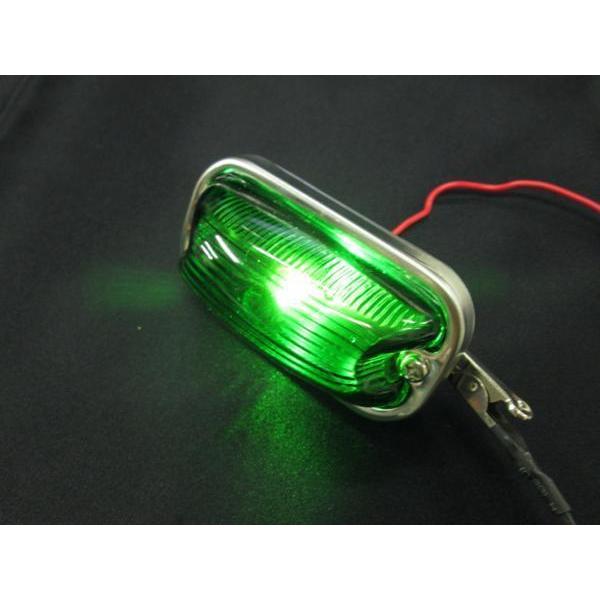 10個セット ATSデベソ 角型マーカーランプ グリーン（緑） 24V10W