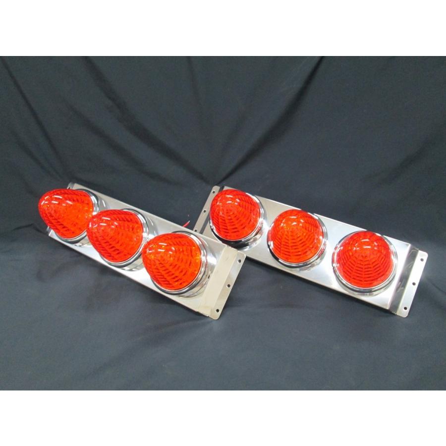 激光LEDバスマーカー3連車高灯 アンバー/アンバー（橙） 2個1セット