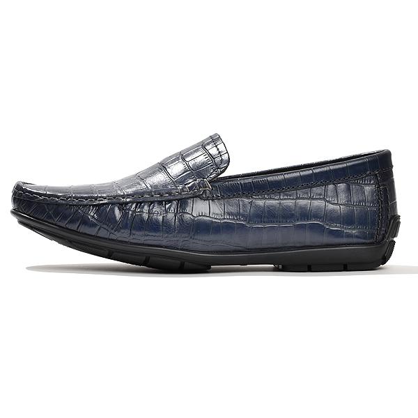 ドライビングシューズ スリッポン メンズ 革靴 ローファー 本革 レザー