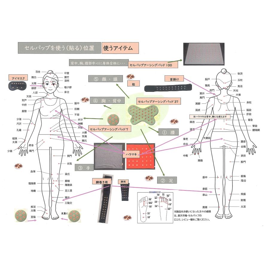 セルパップ ゼロ磁場 アーシングマット 100 アーシングマット ー