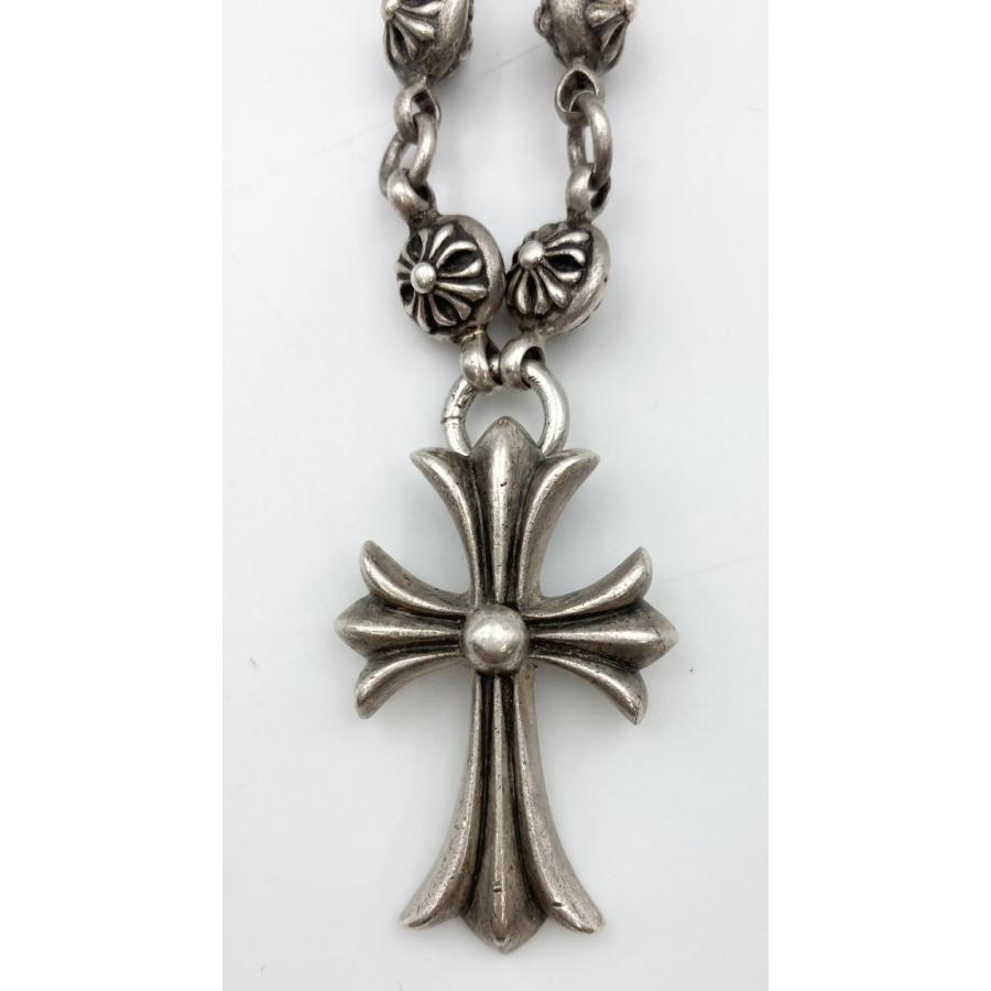 セメント Chrome Hearts クロムハーツ クロスボール ネックレス 20