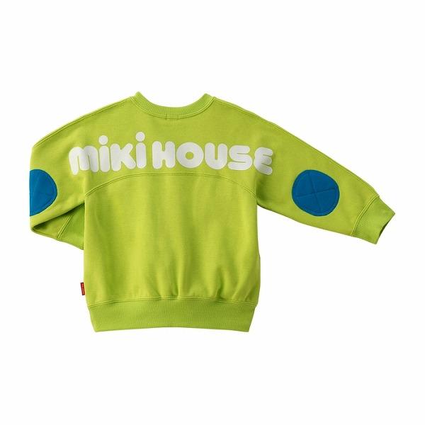 MIKI HOUSE（ミキハウス） バックロゴトレーナー スウェット 長袖 (90