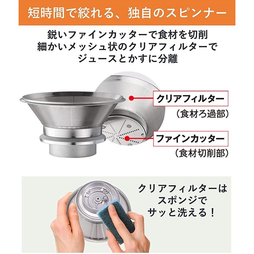 Panasonic（パナソニック） ジューサー ミキサー MJ-H200-W Panasonic