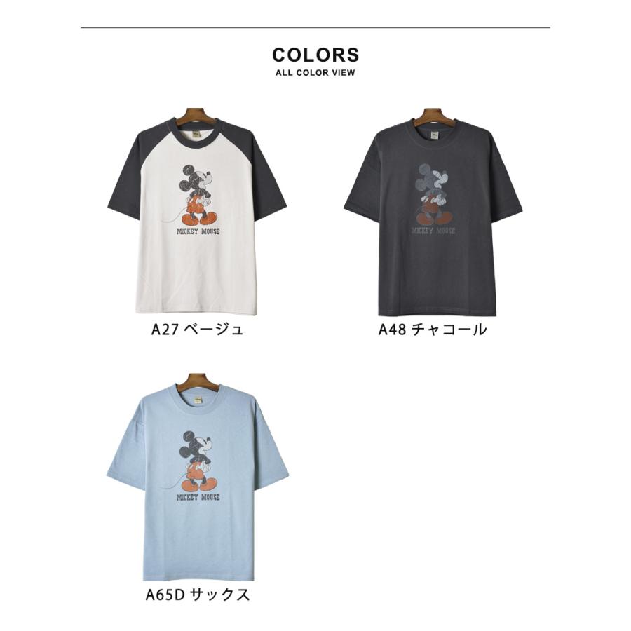 Disney ディズニー ミッキーマウス Tシャツ メンズ ユニセックス 半袖