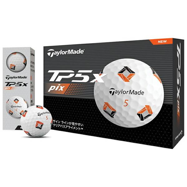 TP5 【即納】 3ダース テーラーメイド TP5x 2024 PIX ホワイト