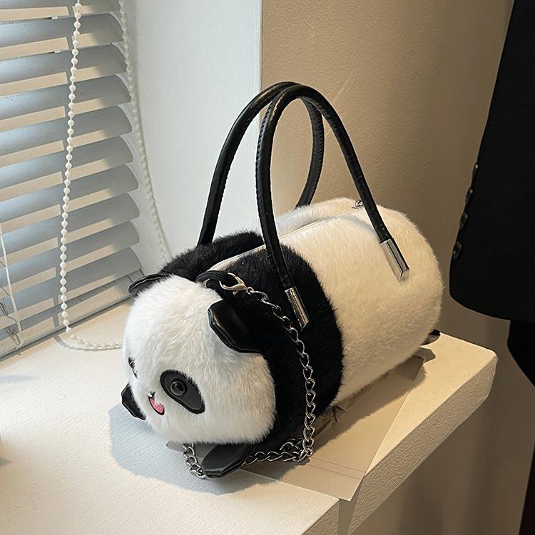 パンダ型 バッグ 動物型 ショルダーバッグ ミニバッグ ハンドバッグ