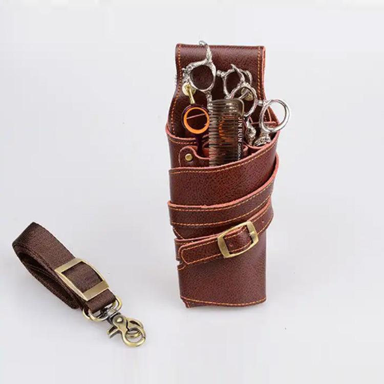 送料無料 シザーケース 本革 プロ 防水 美容師 理容師 スリム