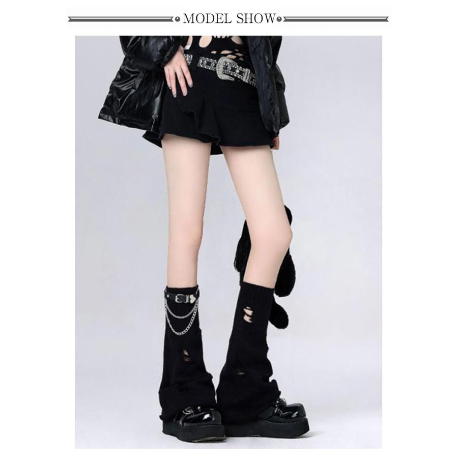 レッグウォーマー 原宿系 ファッション レディース かわいい 足カバー