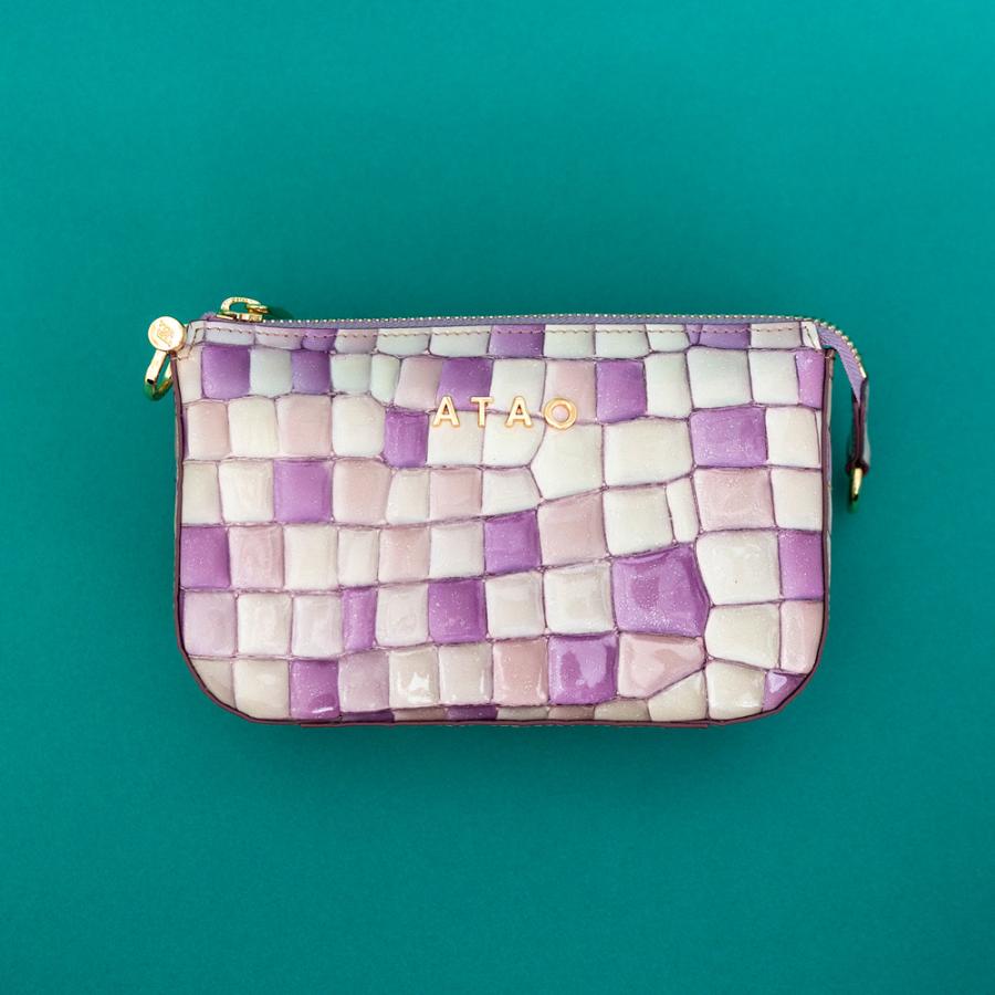 ATAO公式 Amelie アメリ ポシェット マイクロバッグ チェーン 牛革