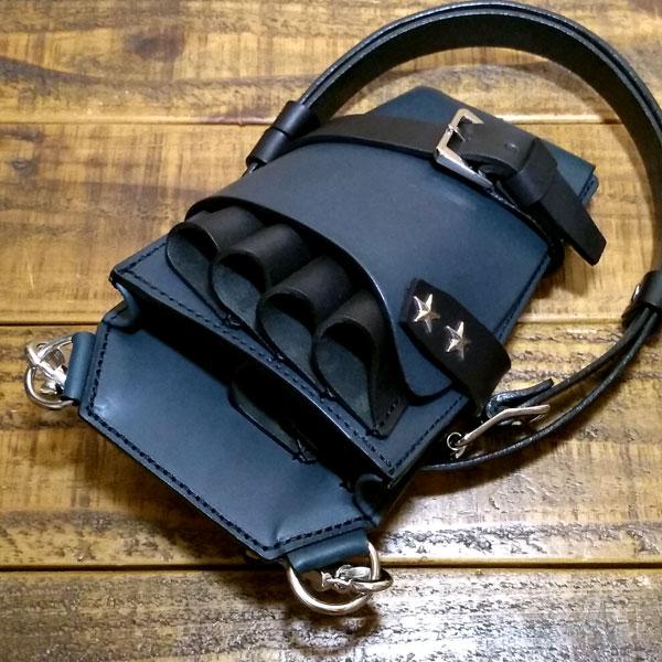 シザーケース プロ用 レザー 革 シザーホルダー ヌメ革 本革 タンニン