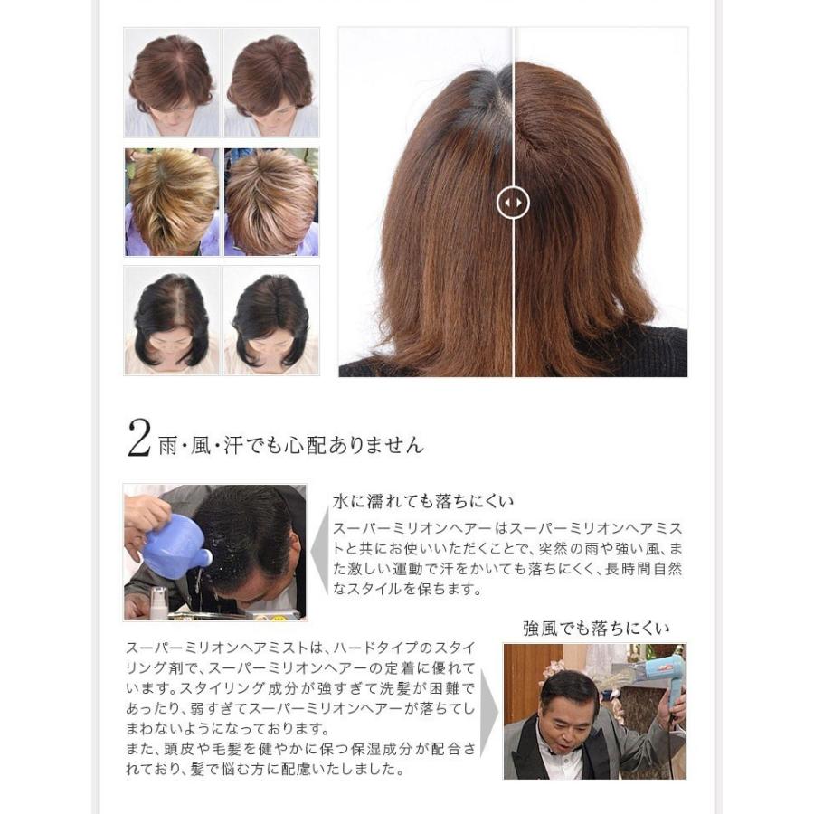 スーパーミリオンヘアー 30g（ダークブラウン）2個セット : アット