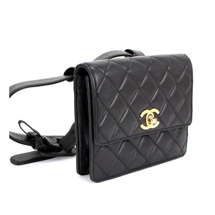 CHANEL（シャネル） SALE 美品 マトラッセ ウエストポーチ ラム