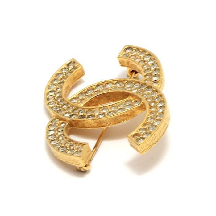 CHANEL（シャネル） SALE ヴィンテージ ブローチ ココマーク キラキラ