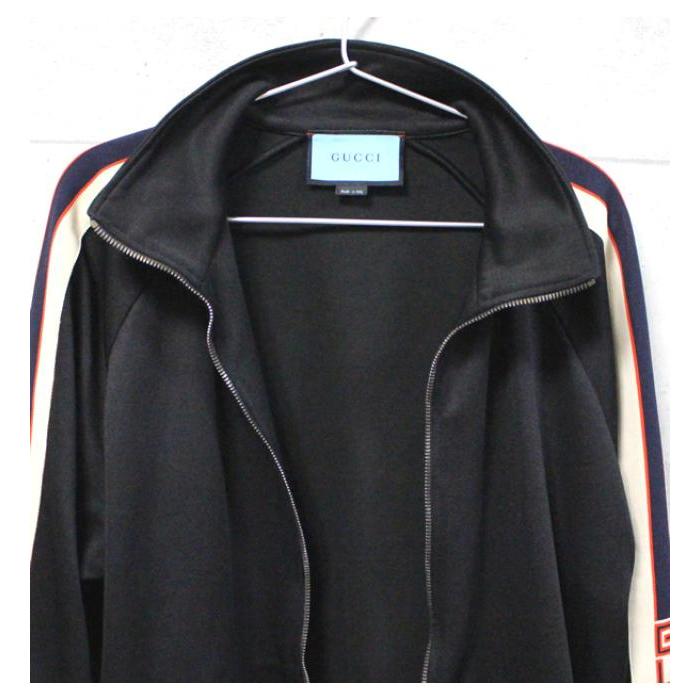 GUCCI（グッチ） SALE メンズ テクニカルジャージー ジャケット サイド