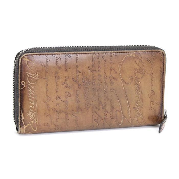 Berluti（ベルルッティ） イタウバ ラウンドファスナー 長財布 G金具