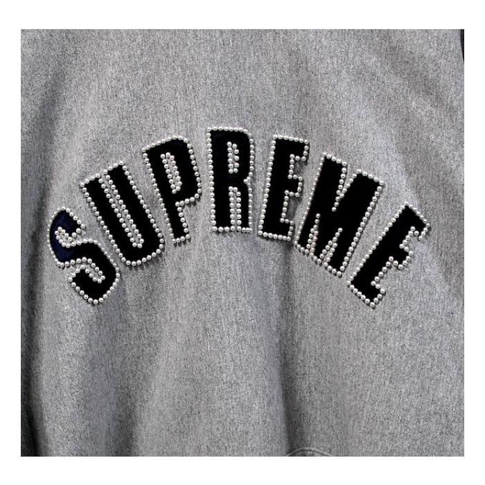 Supreme（シュプリーム） パールロゴ スウェット パーカー グレー size