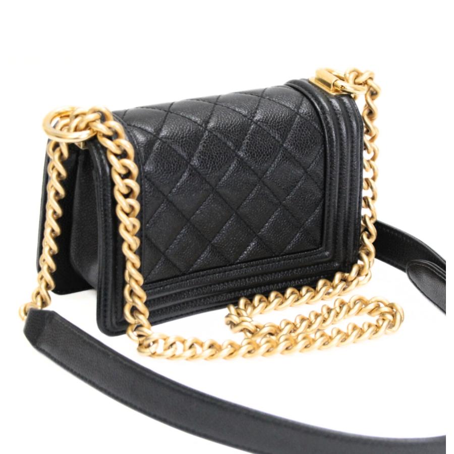 美品 シャネル CHANEL ボーイシャネル15 ミニマトラッセ チェーン