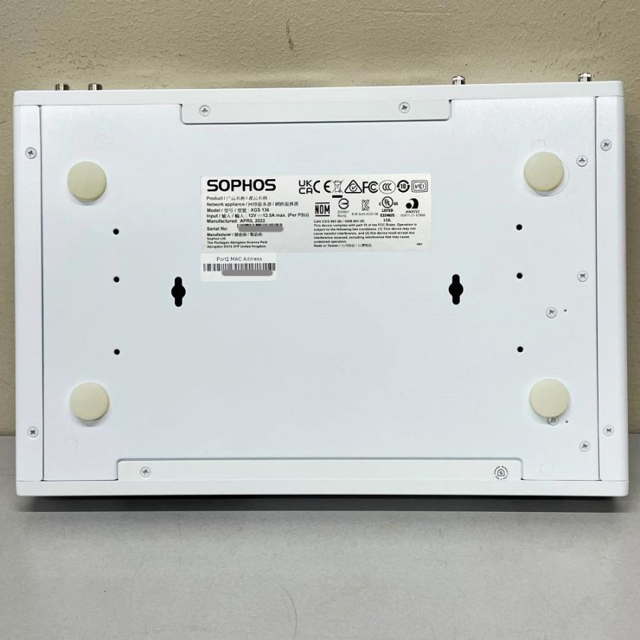 SOPHOS セキュリティアプライアンス SEIRIOS XGS136 デスクトップ型