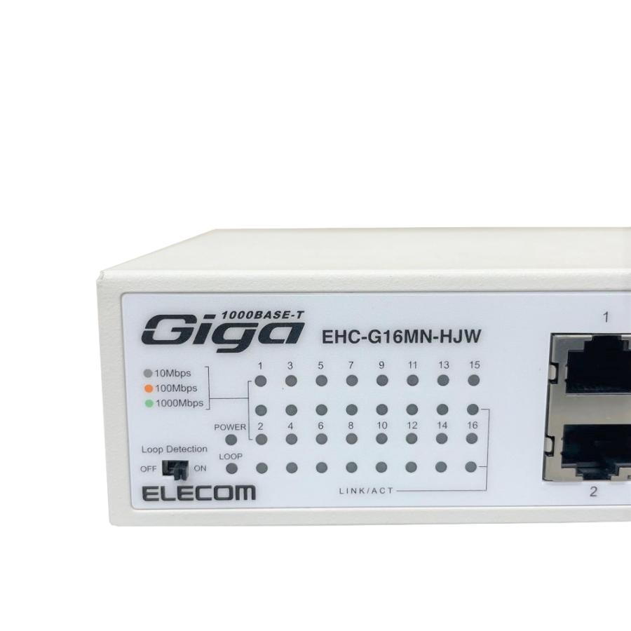 ELECOM（エレコム） ギガビットスイッチングハブ EHC-G16MN-HJW 16