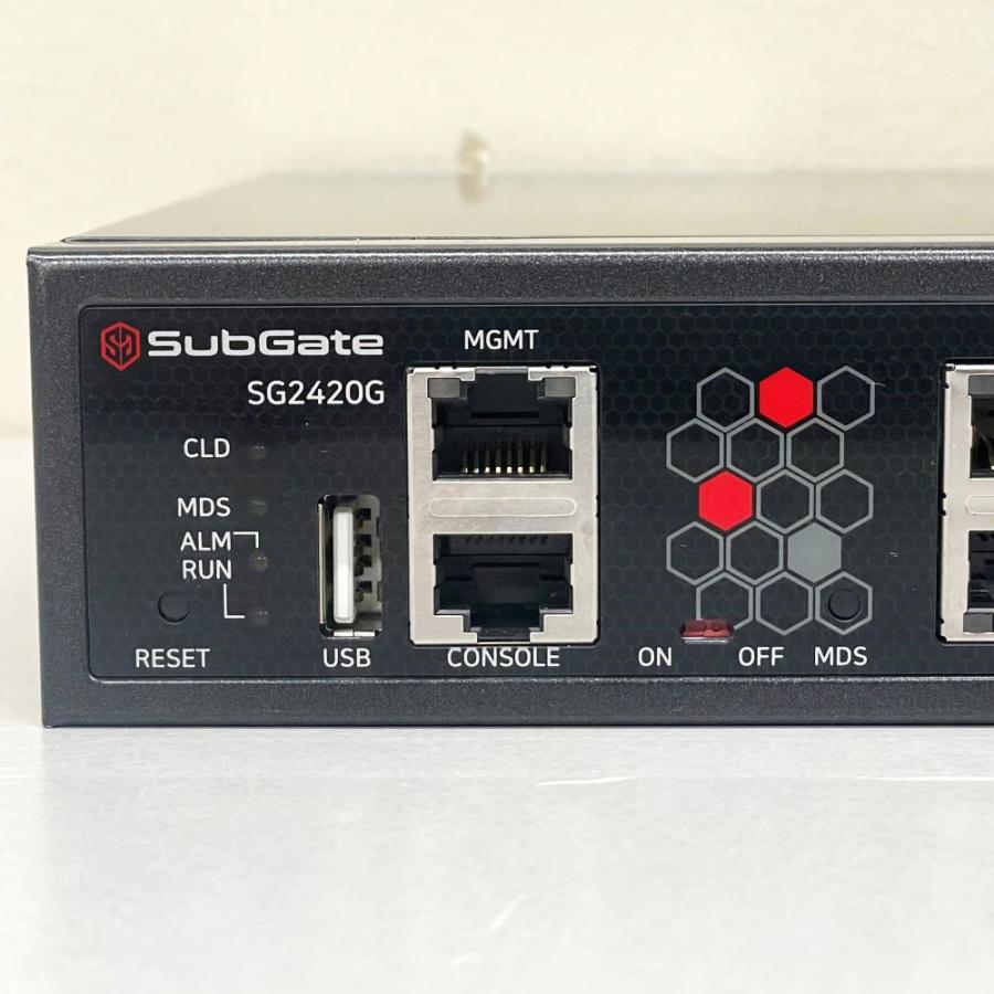 HDM SubGate ネットワークセキュリティアプライアンス SG2420G 10/100