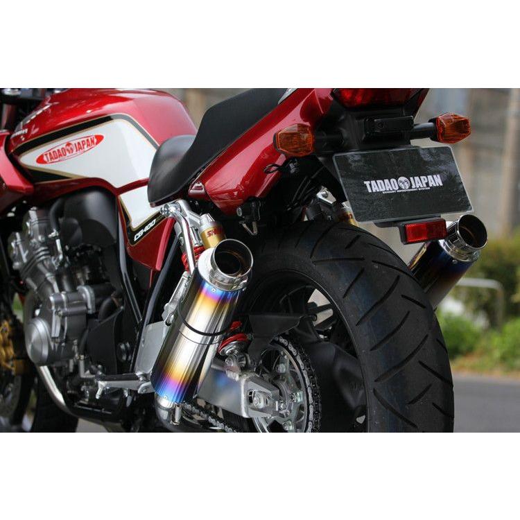 SP TADAO SP忠男マフラー CB400SF HV Revo 08~ PURE SPORT TWO TAIL