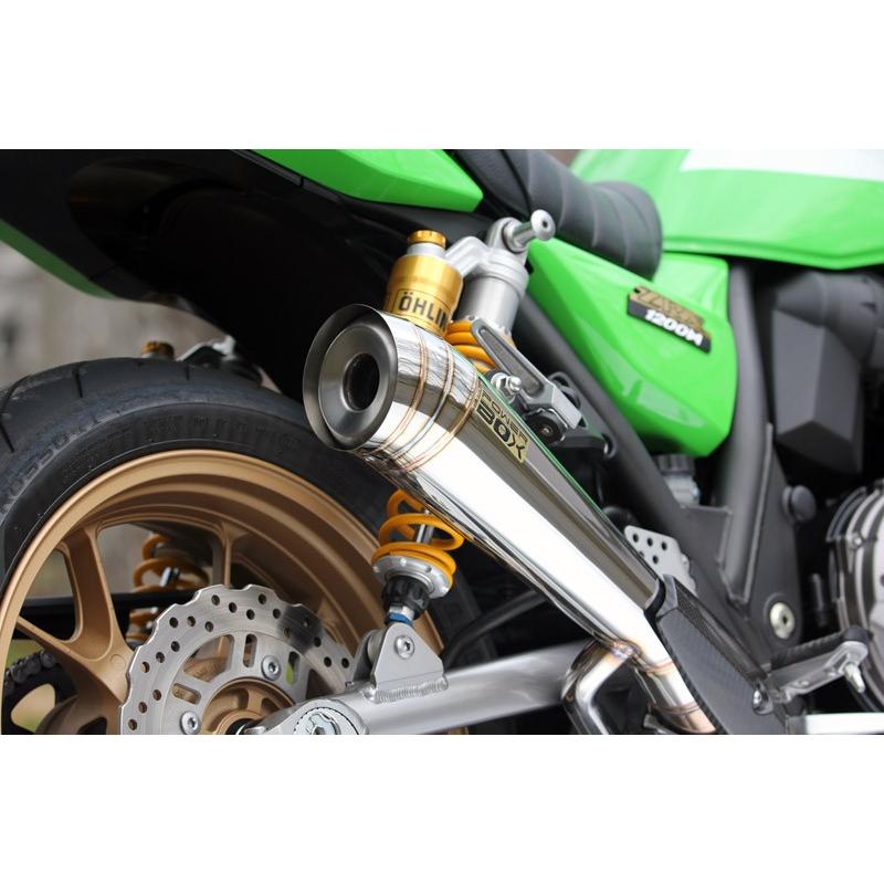 SP TADAO SP忠男マフラー ZRX1200 DAEG '09~ PowerBox SUS パワー