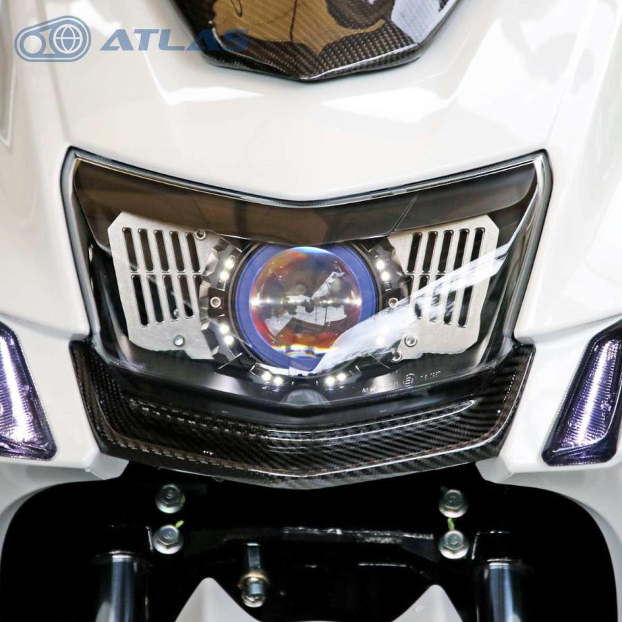 GAMMAS 5型シグナスX CYGNUS X 魚眼ヘッドライト LED 50W 6000K