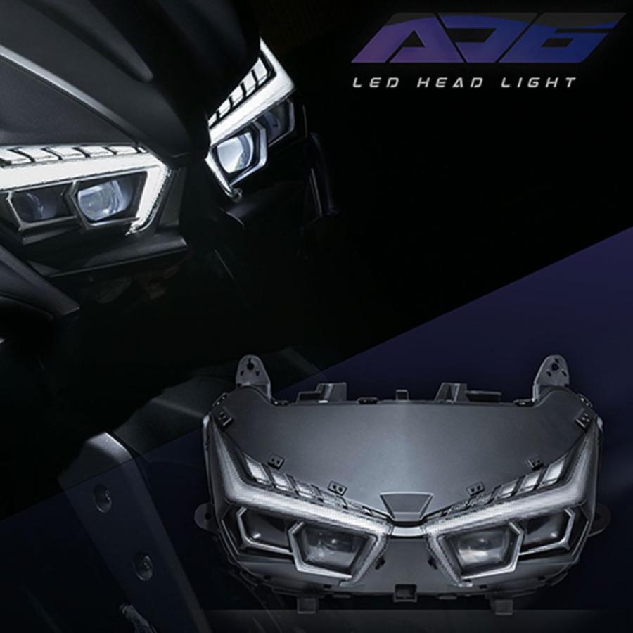 AJ6 6型シグナス グリファス GRYPHUS LED 4眼 ヘッドライト