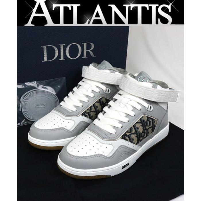 DIOR 銀座店 ディオール 新品 B27 MID-TOP CALF OBLIQUE ハイトップ