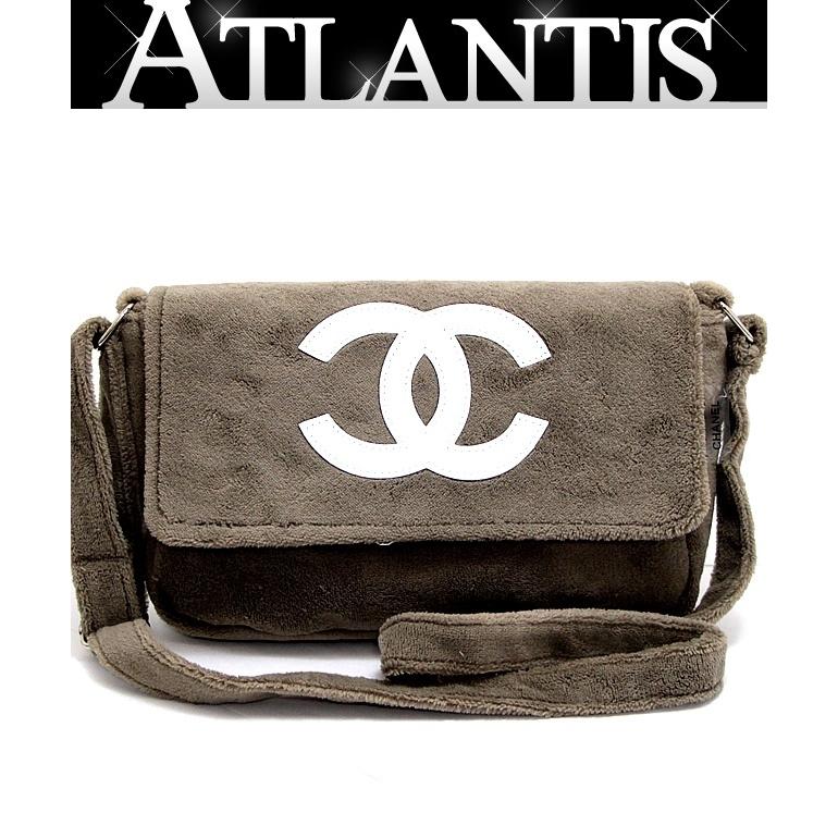 広尾店】極美品 シャネル CHANEL パイル地 ノベルティ ショルダー