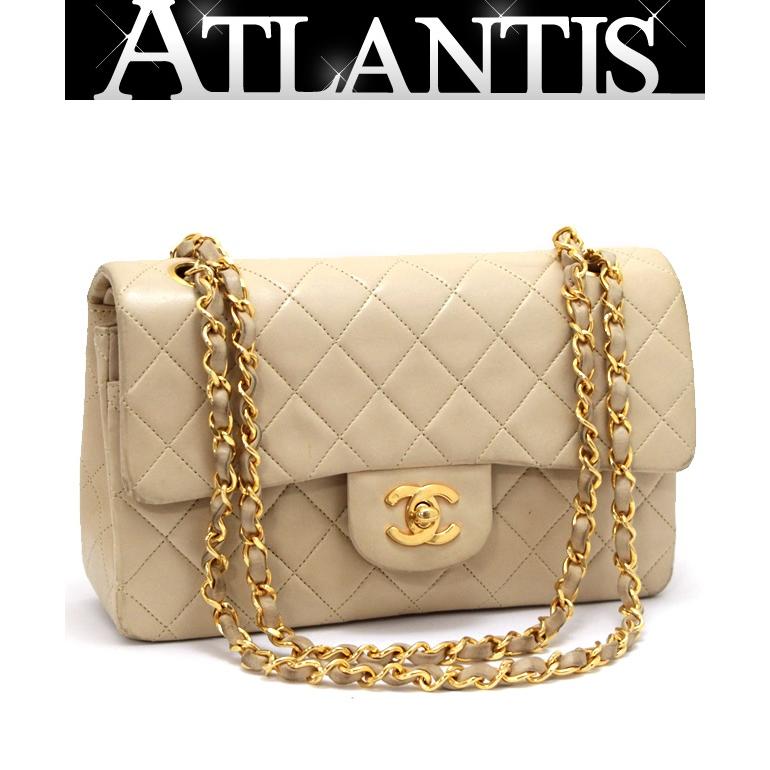 シャネル CHANEL マトラッセ23 チェーンショルダーバッグ ラム