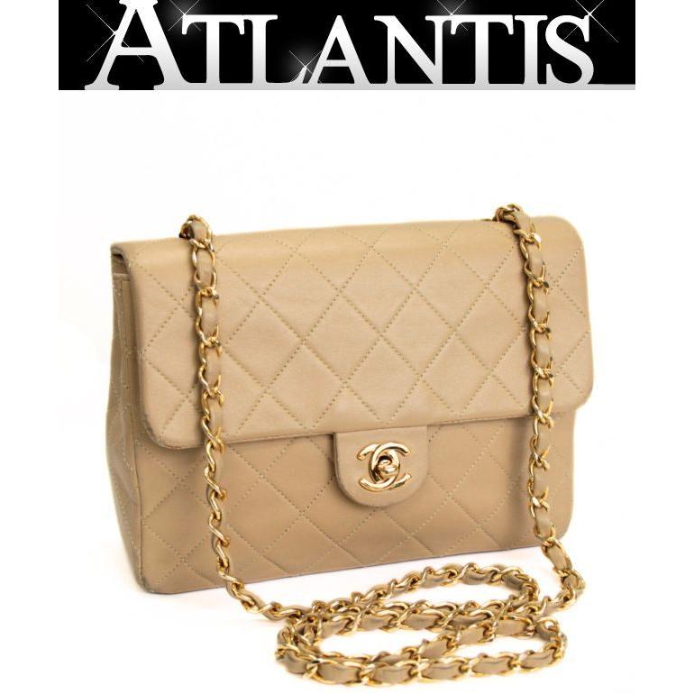 シャネル CHANEL ミニマトラッセ20 チェーンショルダーバッグ