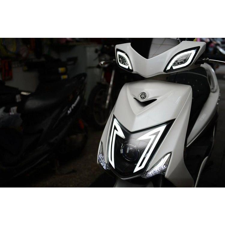 GAMMAS デイライト LED フラッシャーセット ライトスモーク シグナスX