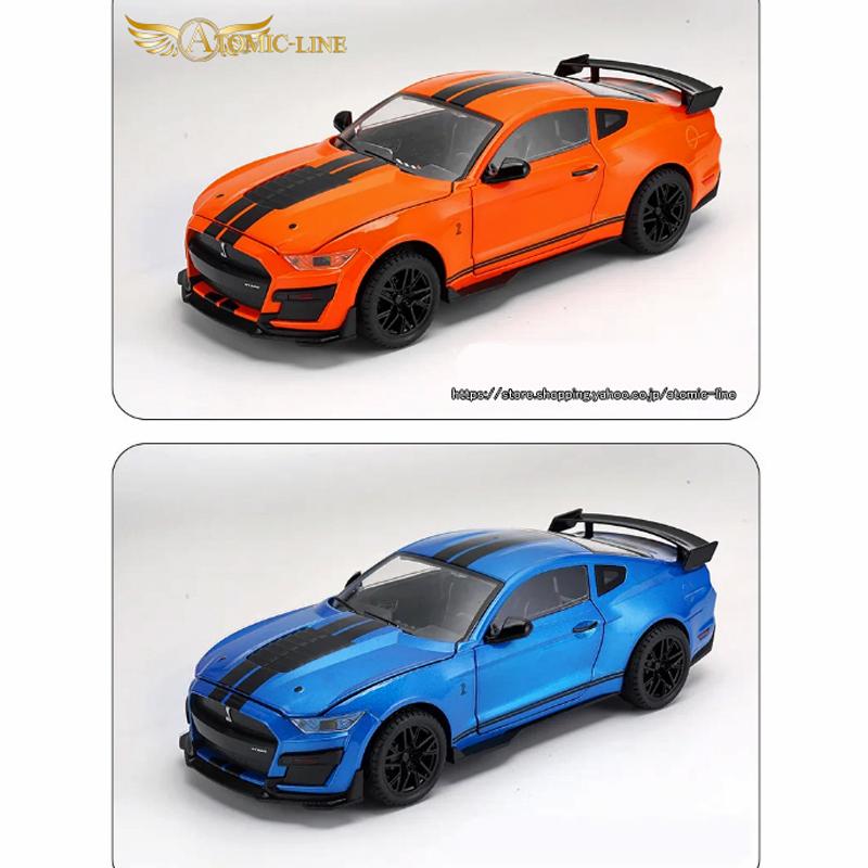 フォード マスタング GT500 SHELBY 1/18 ミニカー 全4色 ライト点灯