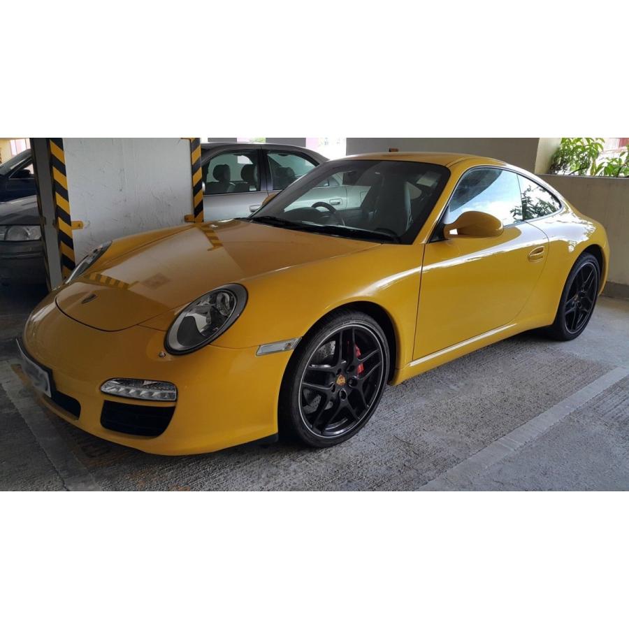 カーボン製 ドアシル スカッフ アウト プレート 外側 ポルシェ 997