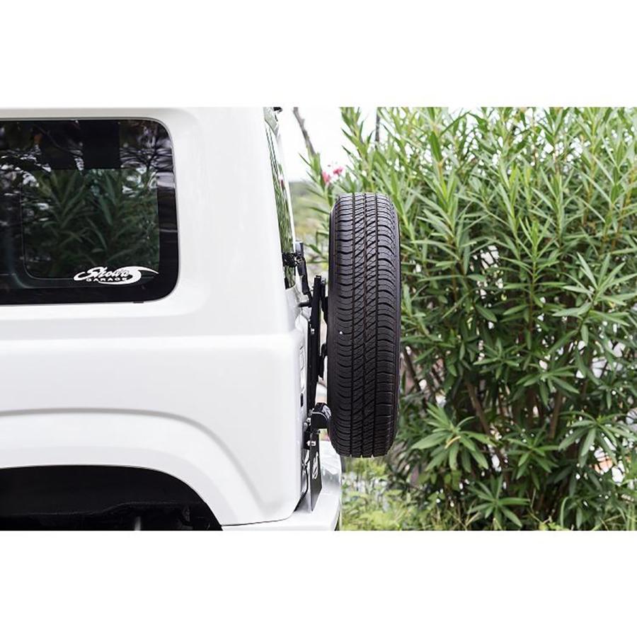 ショウワガレージ スペアタイヤ移動ブラケット 純正移動 E00018