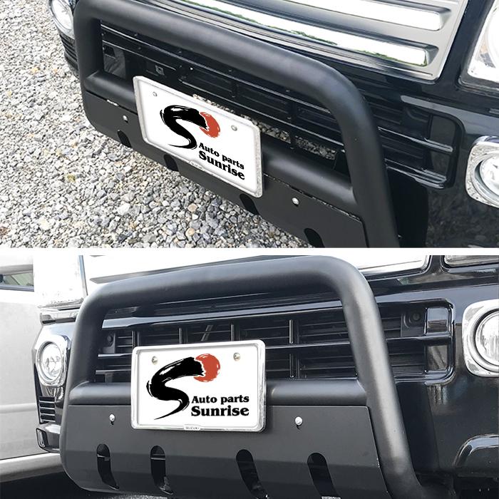 キャリイ DA16T パイプ バンパー ガード ブラック パウダー コート