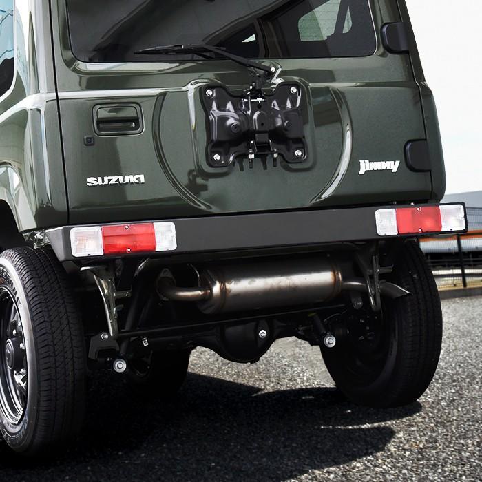 JB64 JB74 JC74W 新型 ジムニー スチール バック リア バンパー