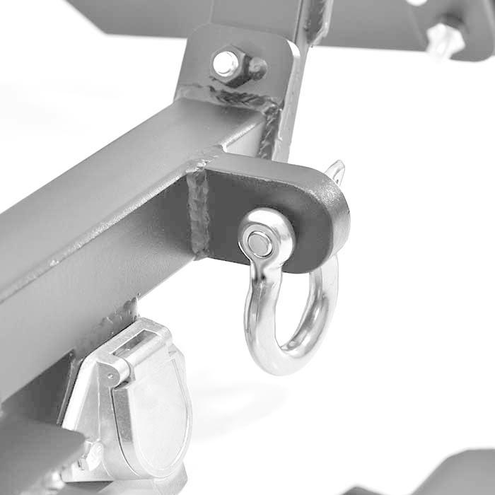 改良版 トヨタ ランドクルーザー プラド 150系 シャックル 付き ヒッチ