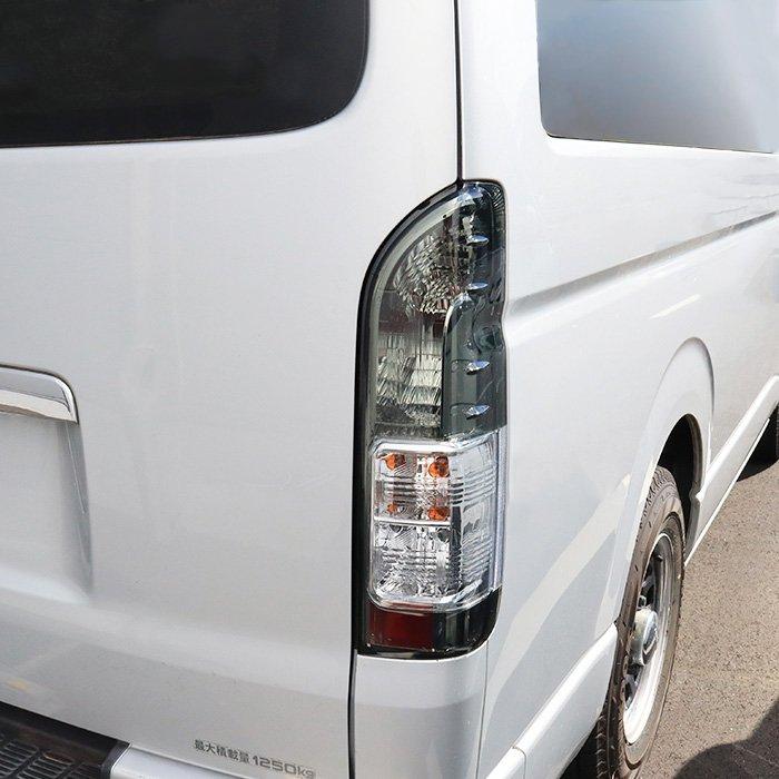 スモークレンズ トヨタ 200系 ハイエース 1型 2型 3型 4型 5型 6型 7型