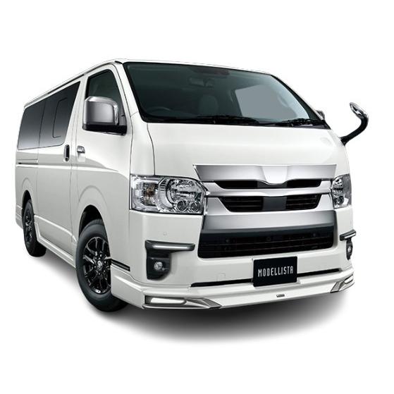 モデリスタ ハイエース 200 標準ボディ PVM付車 フロントスポイラー