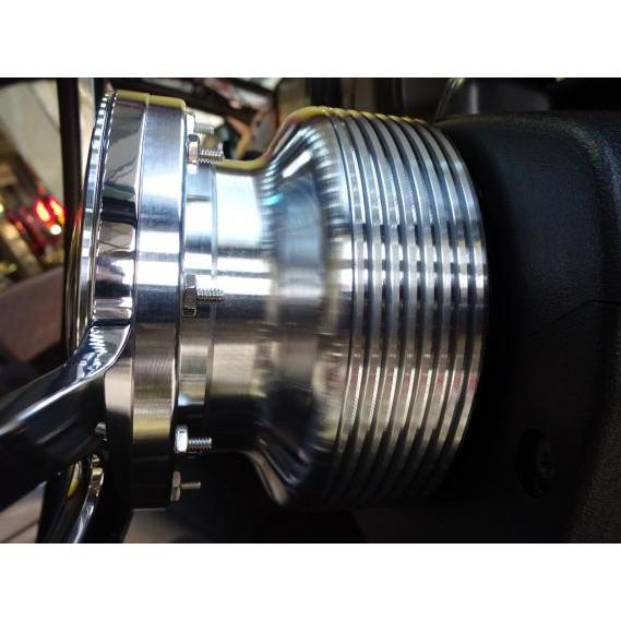 ワールドコーポレーション ハイエース 200系 ビレットステアリングボス