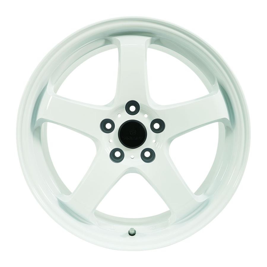 4枚セット】 FINALIST FZ-S5 17x7.0 +50 100x5 WHT : AUTOWAY