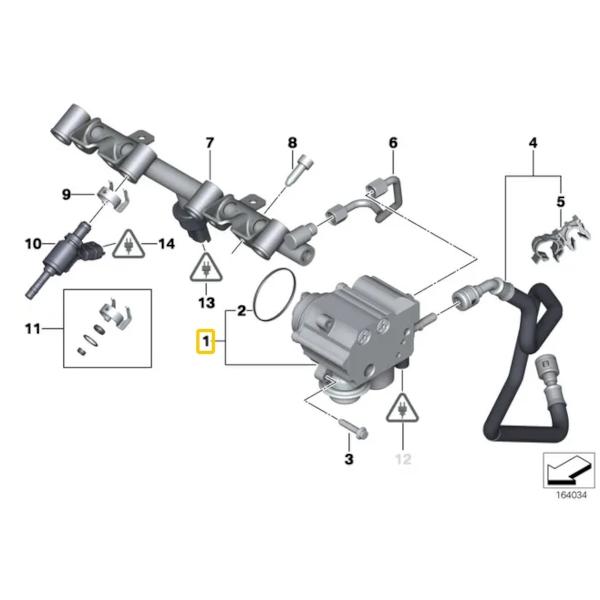 MINI（ミニ） プジョー BMW MINI 純正 フューエル 高圧ポンプ ハイ