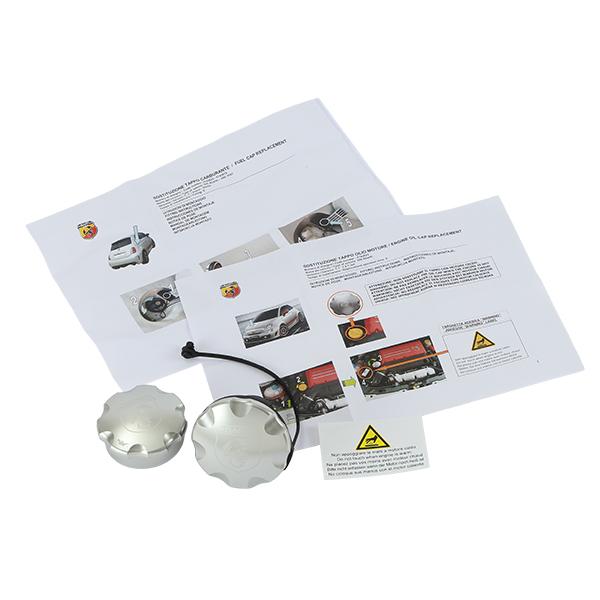 アバルト 純正 ABARTH 500 595 695 500C 595C 695C 312型 アルミ製