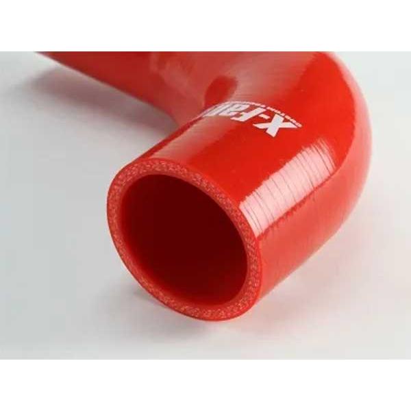 TGS X-Fang シリコンインタークーラーホースセット レッド デリカD:5