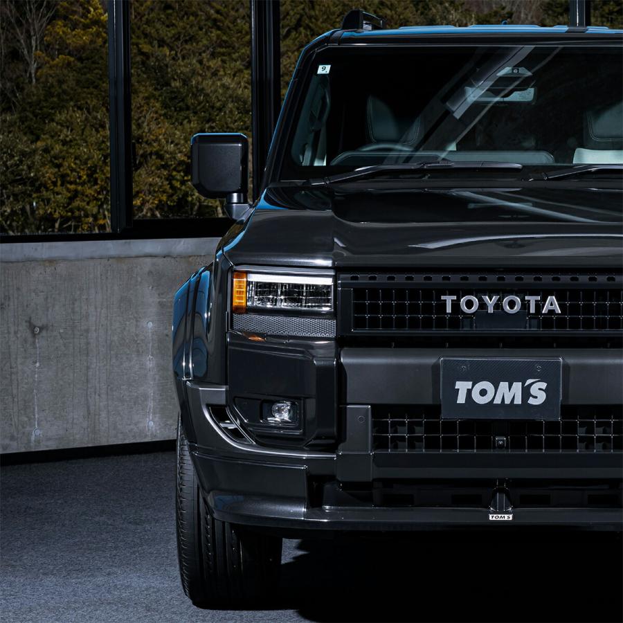 TOM'S（トムス） フロントスポイラー ブラック(202) ランドクルーザー