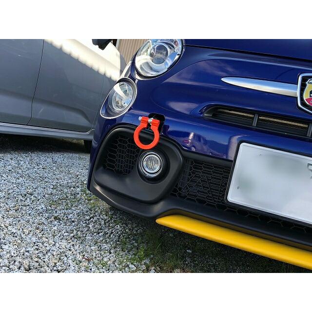 カワイ製作所 牽引フック フロント type可倒式 アバルト 595 3121