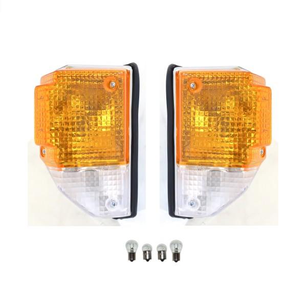 トヨタ ランドクルーザー 70 純正タイプ メッキ コーナーランプ 左右