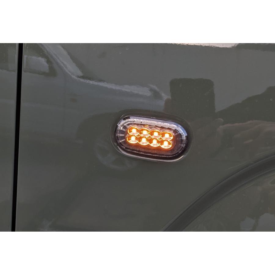 ジムニー JB64 JB74 用 クリアセットフロント ウインカー ＆ サイド